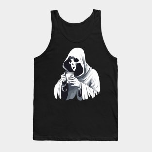 Coffee Ghost Tank Top